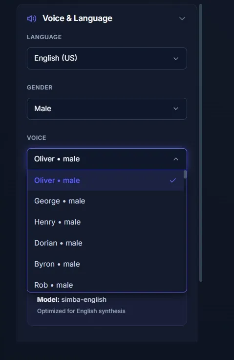 VoiceForge 4. képernyőkép